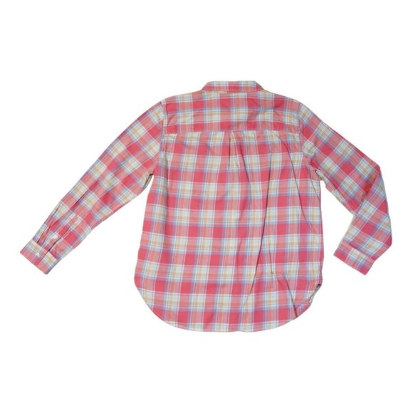 Levi’s Pink and White Men Boyfriend Fit Lightweight Long Sleeve Shirt Size Large - Picture 5 of 5